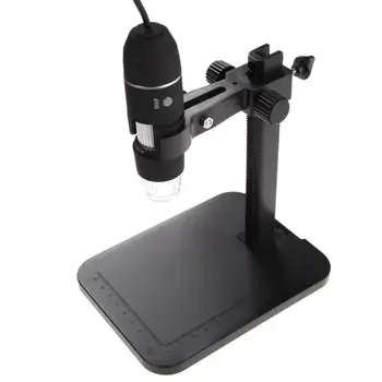1000X 8 นำ 2MP ดิจิตอลพอร์ต USB ล้องจุลทรรศน์ Microscopio แว่นขยายอิเล็กทรอนิกส์เสียงสเตริโอ(stereo)พอร์ต USB Endoscope กล้อง+ยยืน Dropship