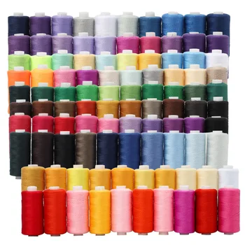 10Roll/ตั้ง 400 หลาเย็บเธรดเครื่องมือของ Embroidery ดี Polyester เธรดเข้มแข็ง Durable สำหรับ Needlework DIY การเย็บ
