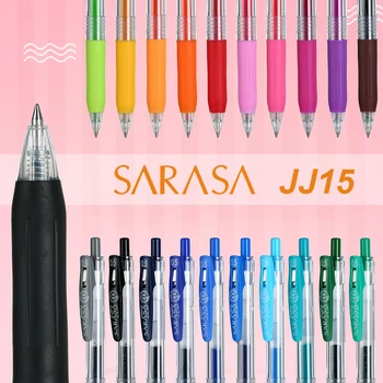 1Pcs ม้าลาย SARASA สีหนาแน่นเหมือนเจลใช่แน่นอปากกา JJ15-อืม 0.520 สีตัวเลือก Waterproof และแสงสว่าง-ต่อต้าสีสดใสเครื่องเขียนงานเขียน