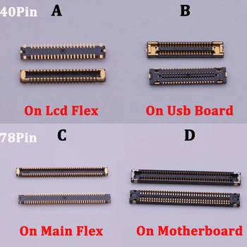 2-50x Lcd แสดงผลหน้าจอ Flex FPC แก้ไขลวดลายจุดเชื่อมต่อ stencils พอร์ต USB ถชาร์จเจอร์ตั้งข้อหาท่าเรือสำหรับ Samsung กาแล็กซี่ M31S M317 M317F อดปลั๊กเครื่องช่วยหาดา 4078 ปักหมุด