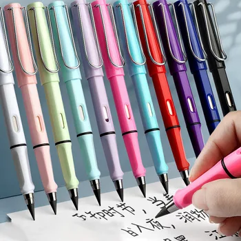 6 หมายเลข pct/ตั้งไม่มีปากกาหมึกเวทมนตร์วางดินสอนนิรันดดินสอไม่จำกัดการเขียนเพื่อทำการเขียนศิลปะภาพเครื่องเขียน Kawaii ปากกาอุปกรณ์การเรียน