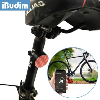 iBudim สำหรับ AirTag จักรยานเมานท์รูปแบบสากลที่ถูกซ่อนจักรยาน Taillight โฮล์เดอร์สำหรับ Airtag จักรยานวงเล็บปิดที่นั่งสนับสนุน Cycling เครื่องประดับ
