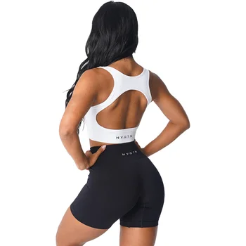 NVGTN สุริยคราส Seamless ทรงชุดยูนิฟอร์มต่าบผู้หญิงค Fitness เปิด Breathable องให้นมจากเต้า Enhancement ว่างกำลังเสียเปกีฬากางเกงใน