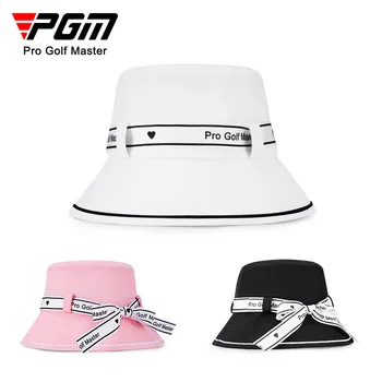 PGMNAME ผู้หญิงเล่นกอล์ฟหมวกธนูมัดชาวประมงหมวกแดได้รับแสงและครีมกันแดดภายในตัวเหงื่อ-absorbing วงดนตรีออกแบบ MZ056