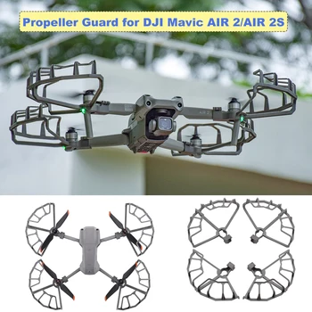 Propeller ป้องกันสำหรับ DJI Mavic อากาศ 2/อากาศ 2S หุ่นด่วนปลดปล่อย Propeller ปกป้องแหวนผู้ปกป้อกกรงหุ่นผู้สมรู้ร่วมคิ