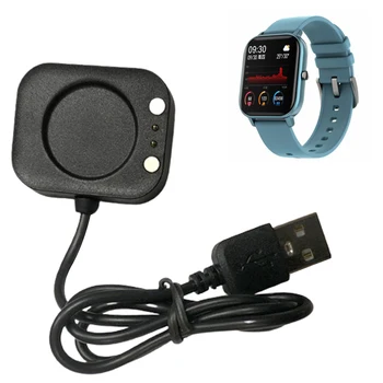 Smartwatch ท่าเรืถชาร์จเจอร์อะแดปเตอร์พอร์ต USB ตั้งข้อหาสายเคเบิลตั้งข้อหาสายสำหรับ SITLOS SQR Hembeer LIGE SENBONO Colmi P8/P8 SE/มืออาชีพนาฬิกา