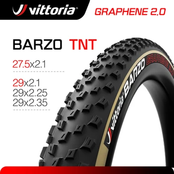 VITTORIA BARZO 2927.5 MTB นิ้ว Tubeless นื่ TNT Graphene2.0 ดำและ Turmeric 29×2.25 ต่อต้าน Puncture จักรยานเสือภูเขา Foldable