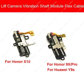 ยกขึ้นกล้องใช้เครื่องยนต์ Vibrator สำหรับ Huawei Y9S สำหรับ Huawei เกียรติ 9X 9XPro X10 กล้องเดียวอย่างข้างล่างด้า Vibration ศูนย์ควบคุม kde ในโมดูล Flex สายเคเบิล