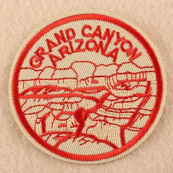 สวนชุดตกแต่ง Alizona แกรนด์ Canyan เหล็กปักอยู่บนเสื้อผ้าแพตช์แก้ไขสำหรับเสื้อผ้า Stickers Garment Wholesale