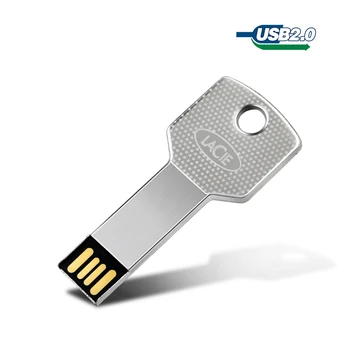 โลหะ 64G 32G 128G พอร์ต USB แฟลชนดิสก์ใหม่รูปแบบกุญแจความทรงจำปากกาขับรถ Usb2.0 ข้อมูลสำรอง Mobil นายเทียบนดิสก์ 128gb 64gb 32gb