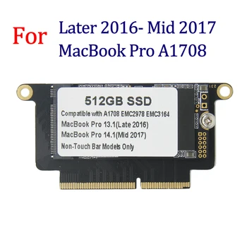 ใหม่ A1708 แล็ปท็อป SSD 128GB 256GB 512GB 1TB สำหรับ Macbook มืออาชีพ Retina 13.3
