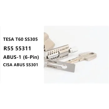 ใหม่มาถึง 2in1 กลางเมืองเครื่องมือ 2 ใน 12-อยู่-1 เครื่องมือ R55 SS311/TESA T60 SS305/ABUS-1(6-เข็มกลัด)/CISA ABUS SS301